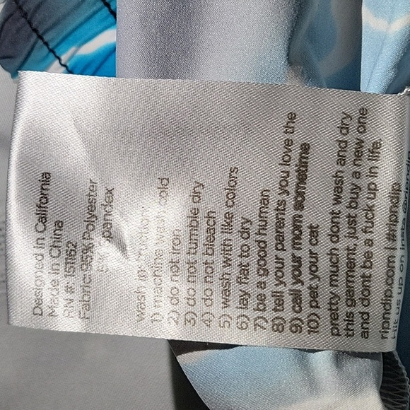 Rip N DIp NWOT  Blue Black White Men's Size Medium - Picture 11 of 11